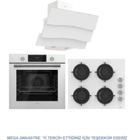 Resim Ferre Executi?ve Seri?si? Mega Ankastre Set(qms63cb-cs206-bspr600) 