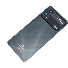 Resim Tkgz Xiaomi Poco X4 Pro Arka Kapak Full Lensli Siyah 