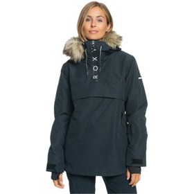 Resim Roxy Shelter Kadın Siyah Snowboard Ceketi 