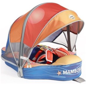 Resim Mambobaby Yüzme Simidi - Starry Fun, Emniyetli, Gölgelikli Ve Ayak Destekli 