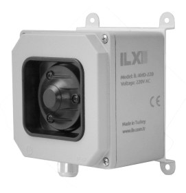 Resim İLX Sanayi Tipi Siren Metal Gövde - Hd Serisi 12-24 Vdc / 110-240 Vac 