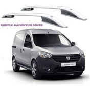 Resim Dacia Dokker 2013 Sonrası Üst Çıta Alüminyum Komple 