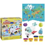 Resim Play-Doh Mini Eğlenceli Uçak Başlangıç Seti F8804 