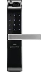 Resim NZM TİCARET Yale Ydm4109A Dijital Parmak İzli Ve Şifreli Akıllı Gömme Kilit - Siyah (Yale Home Uygulaması Ile Ç 