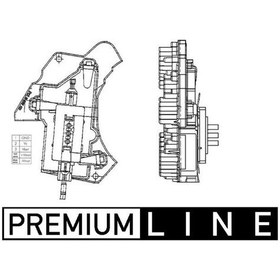 Resim Klıma Fan Regulatoru Mercedes W202 W210 Sası No: A344661 F331441 Mahle Abr24000p 