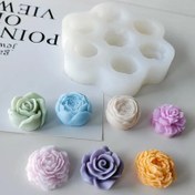 Resim [7 Adet 3D Çiçek Silikon Kalıp Seti] 7 Adet LONTL Silikon Gül Çiçek Kalıp Seti, 3D Çiçek Aromaterapi Mum ve El Sanatları Kalıpları, DIY Sabun Yapımı Malzemeleri, El Yapımı Mum El Sanatları Seti, Yaratıcı Ev Hediyeleri için Düzensiz Şekillerle 