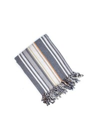 Resim Mandaş Cotton Pamuk Keten Peştemal (100X180)-Carlos 