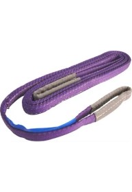 Resim Ege Çelik Halat Polyester Sapan Bez Sapan 1 Ton 1 Metre 