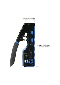 Resim Prestigegoods Multimetre Rj45 Sıkma Aleti Seti Hepsi Bir Arada Cat5e Cat6 Mavi 