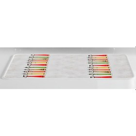 Resim Banyo Paspas Ve Tek Kanat Duş Perdesi 1x120x200 Set Banyo Halısı Africa Beyaz 