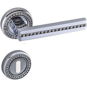 Resim Doğanlar Sedef Krom Rozetli Oda Kapı Kolu 181kl5621110 Renkli 