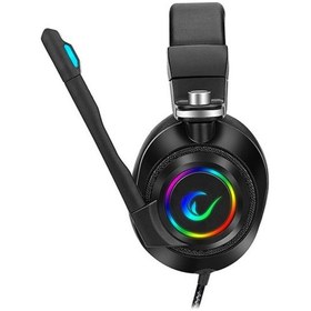 Resim Rampage RM-K20 Amaze 7.1 Surround Noice Cancelling RGB Ledli Oyuncu Kulaklığı 