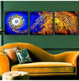 Resim Kanvas Tablo Modern 3 Parça Set 64 