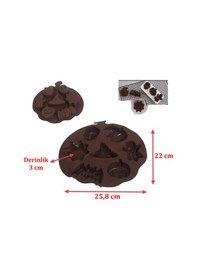 Resim 7 Göz Halloween Cadılar Bayramı Silikon Sabun Mum Çikolata Kurabiye Şeker Jöle Kek Kalıbı 