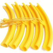 Resim Gaojunshop01 5 Adet Evrensel Jant Koruyucu Dayanıklı Plastik Lastik Kenar Kollari 