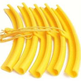 Resim Gaojunshop01 5 Adet Evrensel Jant Koruyucu Dayanıklı Plastik Lastik Kenar Kollari 