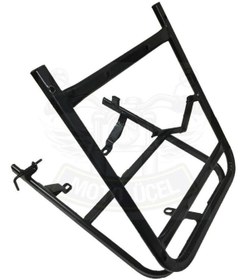 Resim KNT Honda Dio Çanta Demiri Damperli Ergolina Pizzacı Çanta Demiri 2021-25(Yukarı Açılan)Supermoto 