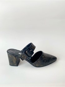 Resim Saracshoes Gerçek Deri Siyah Honeycomb Star 