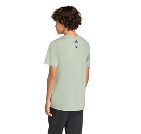 Resim adidas Minecraft Tee Çocuk T-Shirt Yeşil 