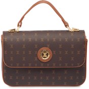 Resim Kahverengi Print Kadın El Çantası - S25K1PR09154-T4J 