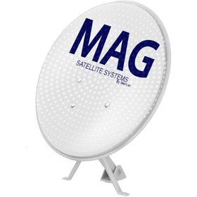 Resim MAG 70 Cm Delikli Ofset Beyaz Çanak Anten (10lu Paket) 