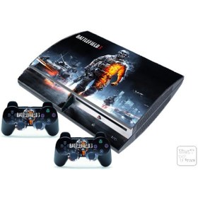 Resim PS3 Fat Kasa Battlefield 3 Skin Sticker Seti 