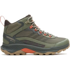 Resim Merrell Erkek Bot Speed Strike 2 Mid Gore-tex Yeşil 
