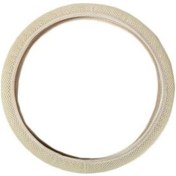 Resim Novahub Bej Evrensel Kamyon Araba Direksiyon Nefes Kaymaz Koruma Kapak Koruyucu Bej 