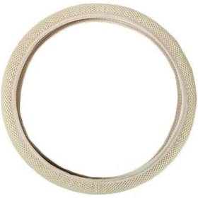 Resim Novahub Bej Evrensel Kamyon Araba Direksiyon Nefes Kaymaz Koruma Kapak Koruyucu Bej 