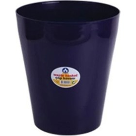 Resim Siyah 10L Sıkıştırmalı Çöp Kutusu, Şık ve Pratik Atık Sepeti 