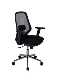 Resim Ofisbazaar Dali Fileli Çalışma Koltuğu Ergonomik Şef Ve Toplantı Koltuğu Siyah Fileli Siyah 