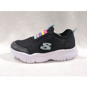 Resim Skechers Flex Blast Rainbow Stride Bebek Spor Ayakkabı 302727n 302727n Bkmt Çok Renkli 