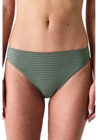 Resim Penti Koyu Yeşil Rana Green High Leg Slip Bikini Altı 