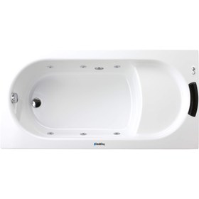 Resim Renkli Oturmalı Küvet | Jakuzi | Salacak | Sanacryl - 70x140 / Kırmızı / 1 Kişilik 