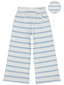 Resim Civil Girls Bol Paça 2-5 Yaş Pantolon - Mavi - Koyu Mavi / 3-4 Yaş 