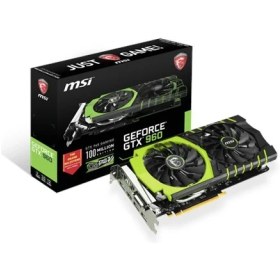 Resim MSI Nvidia GeForce GTX 960 2GB 128Bit GDDR5 (DX12) PCI-E 3.0 Ekran Kartı (GTX 960 Gaming 2GB 100ME) 
