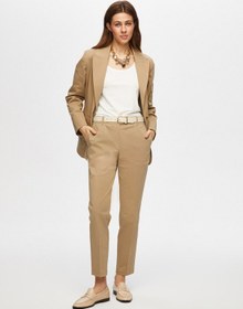 Resim Faik Sönmez Kargo Cep Detaylı Pamuklu Blazer Ceket 018 Us25ckt01834 Bej 