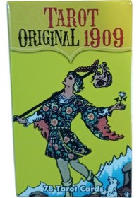 Resim English Tarot 78 Cards İngilizce Tarot Kartı - Tarot Original 1909 