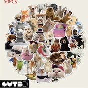 Resim 50'li Paket GUTBD Sevimli Evcil Hayvan Sticker Kitabı, 50 Adetsiz PVC Şekilli Etiketiyle - Yüksek Kaliteli Kendinden yapışkanlı DIY Scrapbook Kesme Parçaları, Simli Detaylar, İnek Köpeğe Tavşan Guinea Domuzu At & Daha Fazlası ile Telefon Kılıflarına, Defterlere Planlayıcıların ve El Sanatları İçin Uygun - Mat Bitiş, Bir Kezlik Kullanım, Canlı Renkler, Kolay Soyulup Yapıştırma, Artık Bırakmaz, Pet Severler ve Albüm Tutkunleri İçin Mükemmel 