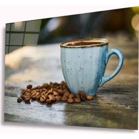 Resim Miyrem Glasses Collection -a1^ Kahve Cam Tablo 