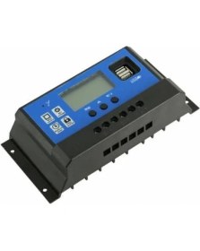Resim Çınar Hobi 30 Amper Solar Akü Şarj Kontrol Cihazı 12V-24V Jel Sulu Kuru Akü Uyumlu 