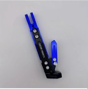Resim Chuangyinshop Cnc Alüminyum Alaşım Ayarlanabilir Blue Yan Sehpa Dayanıklı Kaydırmaz 
