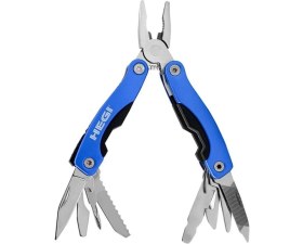 Resim 10 Fonksiyonlu Kamp Pensesi – Mavi – Paslanmaz Çelik | Outdoor & Survival 