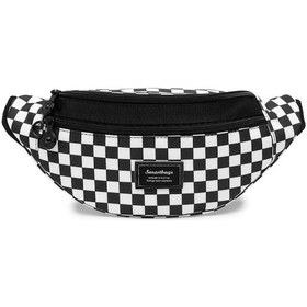 Resim Smart Bags 3030 Su Geçirmez Bel Çantası (Siyah/Beyaz) Siyah 