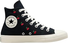 Resim Converse Erkek Ox Chuck 70 Spor Ayakkabı, Siyah/Beyaz/Kırmızı, 10.5 Women/8.5 Men 