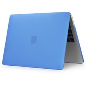 Resim Arabulalaca Macbook Pro 13' 2020 A2338 M1 İşlemcili Mat Doku Kılıf Koyu Mavi 