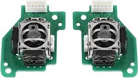 Resim KOSDFOGE eeft & Right Nanalog 3D Oyoystick Sticks Neplacement Nnintenintenintenamedo ii ii U Ameamepad Onontroller reen with 