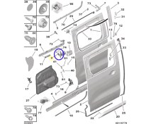 Resim Haashu Peugeot Citroen Yedek Araba Aksesuarları Için Yeni Araba Menteşesi 9808074880 (Yurt Dışından) 