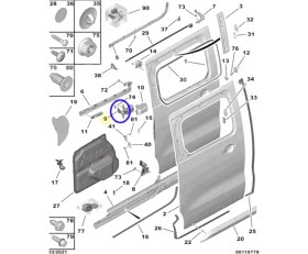 Resim Haashu Peugeot Citroen Yedek Araba Aksesuarları Için Yeni Araba Menteşesi 9808074880 (Yurt Dışından) 