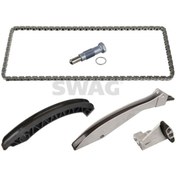 Resim SWAG 99130339 Eksantrik Zincir Seti Sol (1-4) Zincir+3Xkizak+Gerici BMW N62 B36 B40 B44 B48 E60 E63 E64 E65 X5 E53 X5 E70 11317504468 (WE658126) 